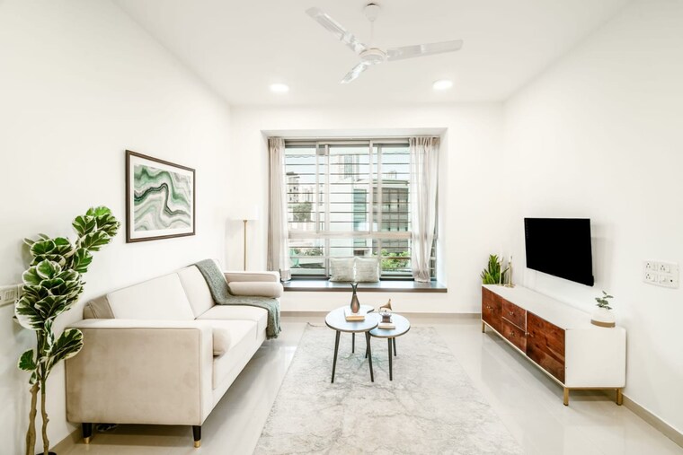 Living Room, oberoi-garden-city 2.5 Bedroom 967 Sq.Ft. Apartment In Goregaon East Mumbai 9312330