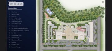 Master Plan in 3 BHK Apartment at TREVOC Royal Residences, Sector 56 – for Sale