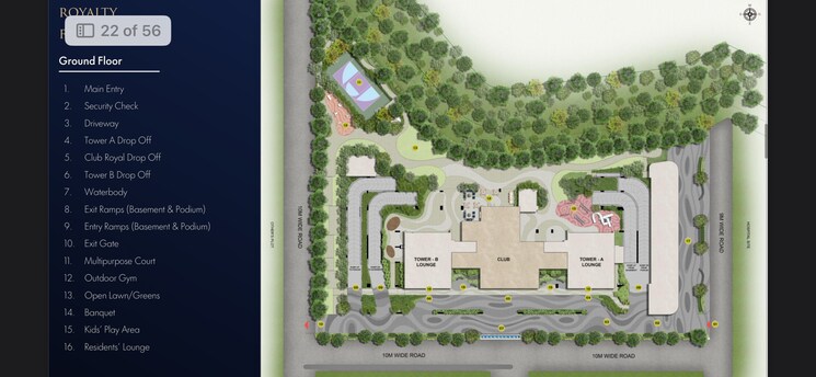 Master Plan, trevoc-royal-residences 3 Bedroom 2642 Sq.Ft. Apartment In Sector 56 Gurgaon 9312191