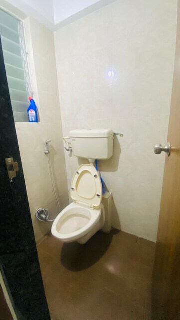 Bathroom in 1 BHK Apartment at Neel Sidhi Infinity, New Panvel – for Rent