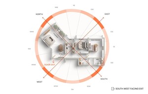 2 BHK Apartment – Map Location View at Godrej The Trees, Vikhroli East - for Sale