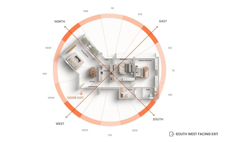 Map Location, godrej-the-trees 2 Bedroom 939 Sq.Ft. Apartment In Vikhroli East Mumbai 9312354