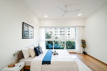 Bedroom in 2 BHK Apartment at Godrej The Trees, Vikhroli East – for Sale