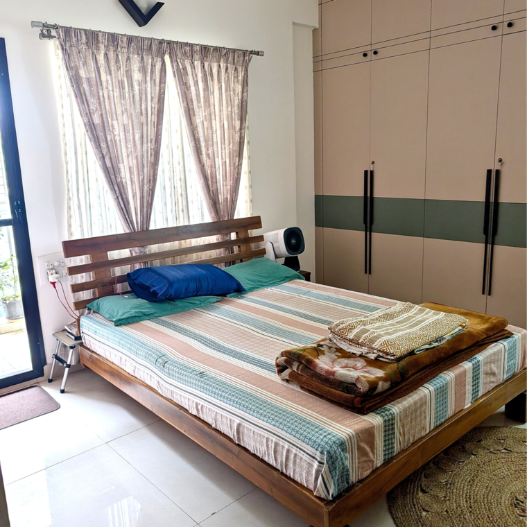 Bedroom, sgr-lavilla 3 Bedroom 1550 Sq.Ft. Apartment In Sarjapur Road Bangalore 9312373