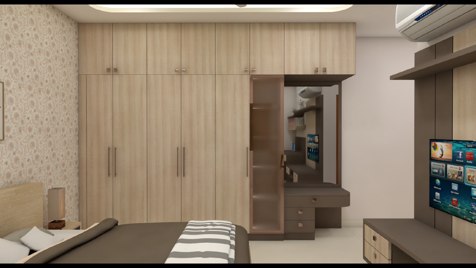 4 BHK + Pooja Room Apartment For Rent in Prestige Beverly Hills