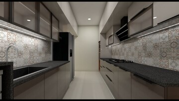 Kitchen in 4 BHK Apartment at Prestige Beverly Hills, Kokapet – for Rent