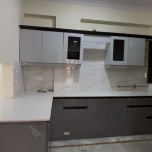 Kitchen in 2 BHK Apartment at Gaur Valerio, Ahinsa Khand 2 – for Rent