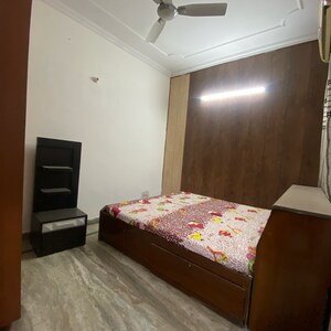 Bedroom in 2 BHK Builder Floor at Chattarpur – for Rent