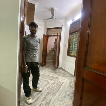 Living Room in 2 BHK Builder Floor at Chattarpur – for Rent