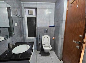 Bathroom in 2 BHK Apartment at My Home Tridasa, Tellapur – for Rent