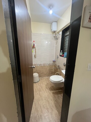 Bathroom in 2 BHK Apartment at Sethia Sea View, Goregaon West – for Sale