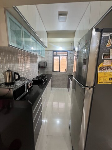 Kitchen in 2 BHK Apartment at Sethia Sea View, Goregaon West – for Sale