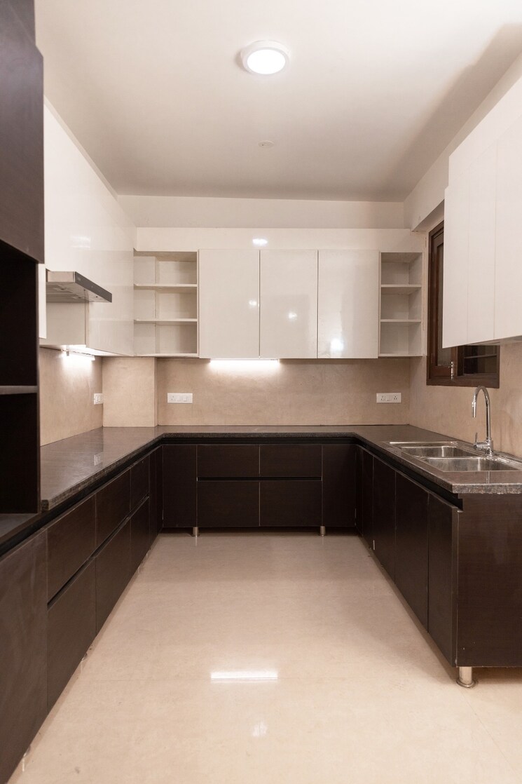 Kitchen, palm-residency-chhatarpur 4 Bedroom 1800 Sq.Ft. Builder Floor In Chattarpur Delhi 9312498