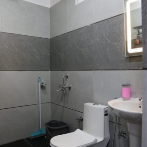 Kitchen in 2 BHK Apartment at Lamane Impereial Heights, Kirsali Gaon – for Rent