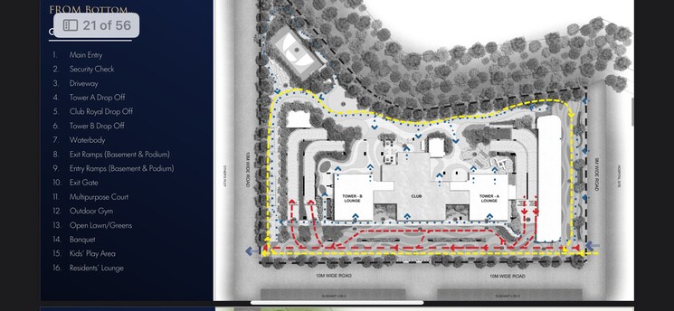 Master Plan, trevoc-royal-residences 4 Bedroom 3380 Sq.Ft. Apartment In Sector 56 Gurgaon 9312531