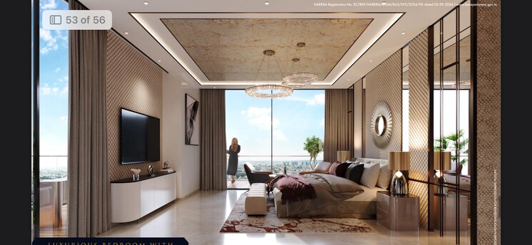 Living Room, trevoc-royal-residences 4 Bedroom 3380 Sq.Ft. Apartment In Sector 56 Gurgaon 9312531
