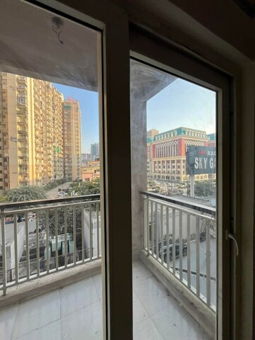 Balcony in 2 BHK Apartment at Shri Radha Sky Gardens, Sector 16b Greater Noida – for Rent