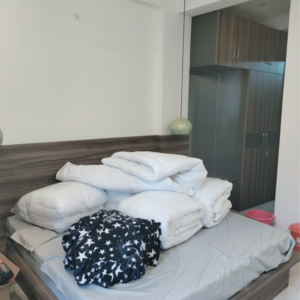 Bedroom in 1 BHK Apartment at GTM The Capital, Aman Vihar – for Rent