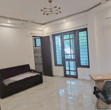 Living Room in 1 BHK Apartment at GTM The Capital, Aman Vihar – for Rent