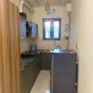 Kitchen in 1 BHK Apartment at GTM The Capital, Aman Vihar – for Rent