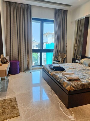 Bedroom in 3 BHK Apartment at Vasant Kunj, Santacruz West – for Sale