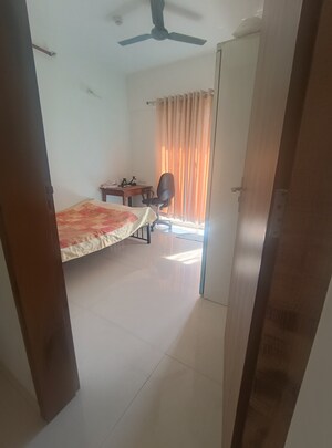 Bathroom in 2 BHK Apartment at Bhandari 7 Plumeria Drive, Tathawade – for Rent