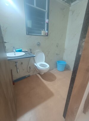 Bathroom in 2 BHK Apartment at Bhandari 7 Plumeria Drive, Tathawade – for Rent