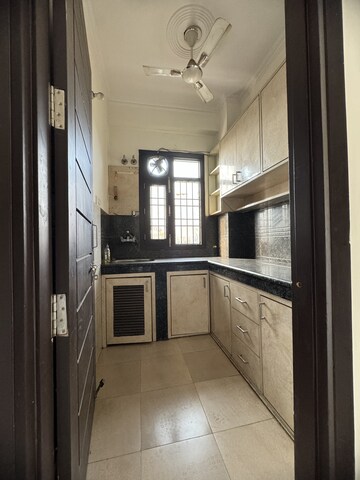 Kitchen in 1 BHK Builder Floor at Chattarpur – for Rent