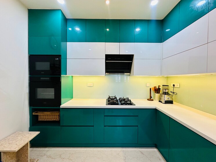 Kitchen, bhartiya-nikoo-homes-phase-2 4 Bedroom 2259 Sq.Ft. Apartment In Thanisandra Main Road Bangalore 9312620
