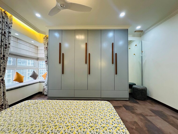 Bedroom, bhartiya-nikoo-homes-phase-2 4 Bedroom 2259 Sq.Ft. Apartment In Thanisandra Main Road Bangalore 9312620