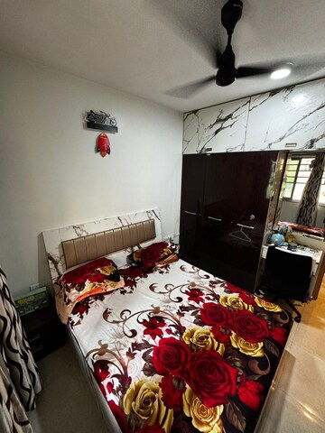 Bedroom in 2 BHK Apartment at LnT Veridian, Powai – for Rent