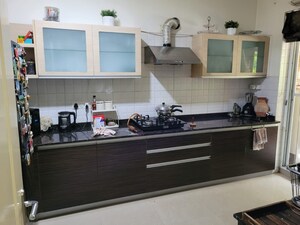 Kitchen in 3 BHK Apartment at Bestech Park View Spa, Sector 47 – for Rent