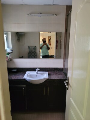 Bathroom in 3 BHK Apartment at Bestech Park View Spa, Sector 47 – for Rent