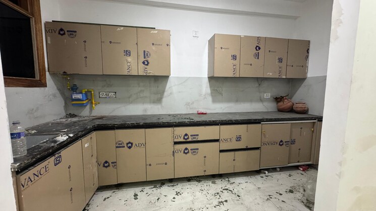 Kitchen, chattarpur 2 Bedroom 1000 Sq.Ft. Builder Floor In Chattarpur Delhi 9312641