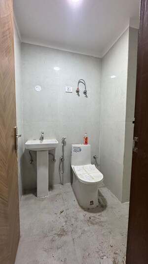 Bathroom in 2 BHK Builder Floor at Chattarpur – for Rent