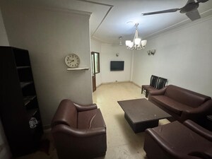 Living Room in 3 BHK Builder Floor at Safdarjung Enclave – for Sale