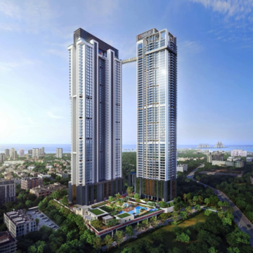 4 BHK Apartment – Exterior View View at Mahalaxmi CHS Worli, Kamala Mill - for Sale