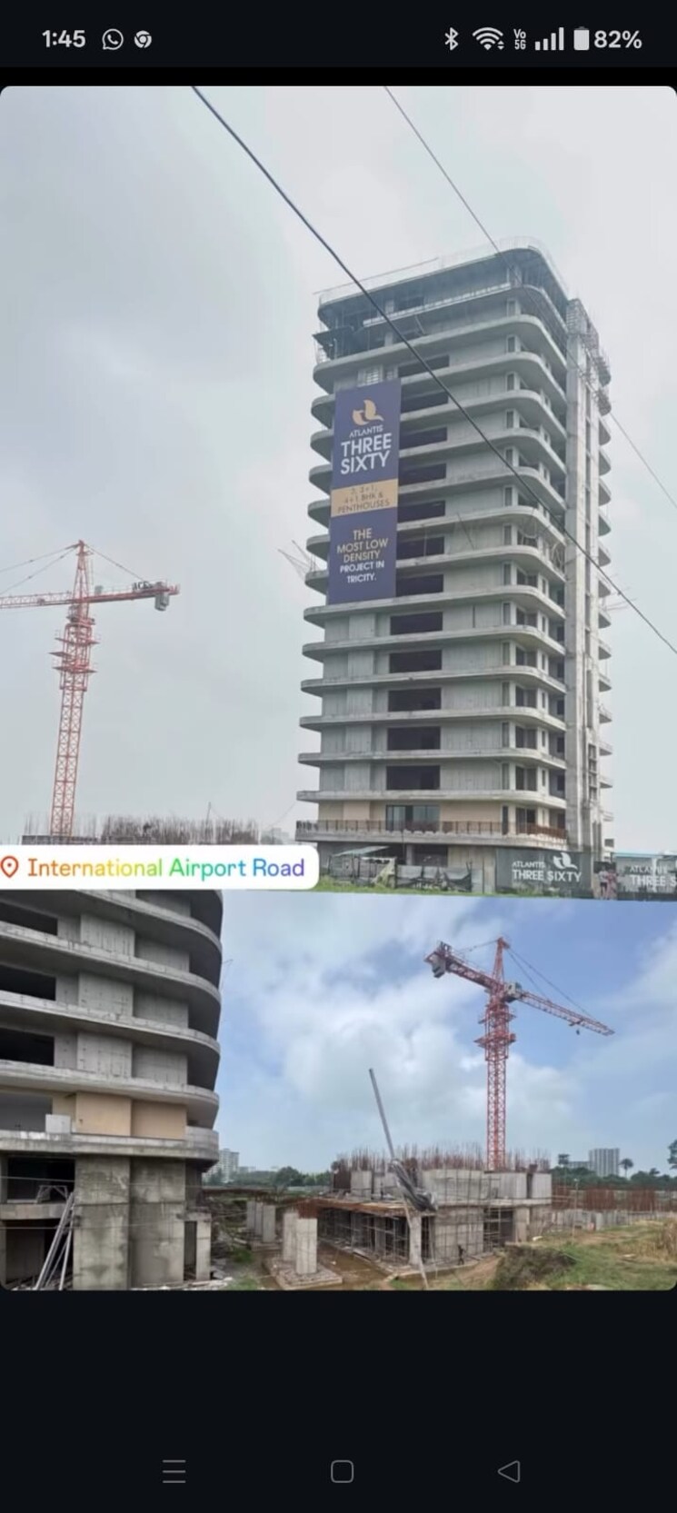 Exterior View, chandigarh airport 3 Bedroom 2325 Sq.Ft. Apartment In Chandigarh Airport Chandigarh 9312688