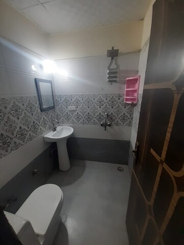 Bathroom in 2 BHK Builder Floor at Vasundhara Sector 1 – for Rent