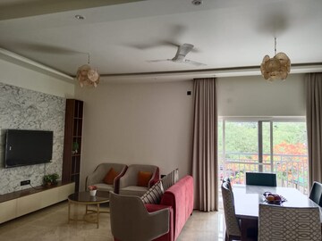 Living Room in 3.5 BHK Apartment at Keya Spring, Bannerghatta Road – for Rent