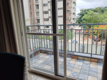 Balcony in 3.5 BHK Apartment at Keya Spring, Bannerghatta Road – for Rent
