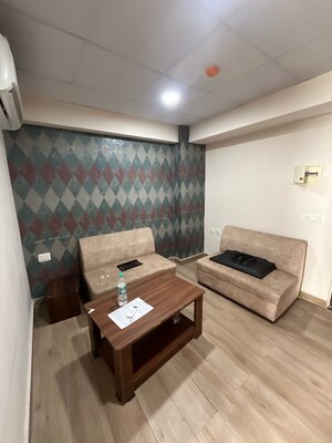 Living Room in 1 BHK Apartment at Chandigarh Citi Center, Vip Road – for Rent