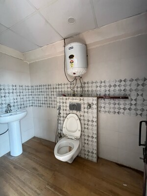 Bathroom in 1 BHK Apartment at Chandigarh Citi Center, Vip Road – for Rent