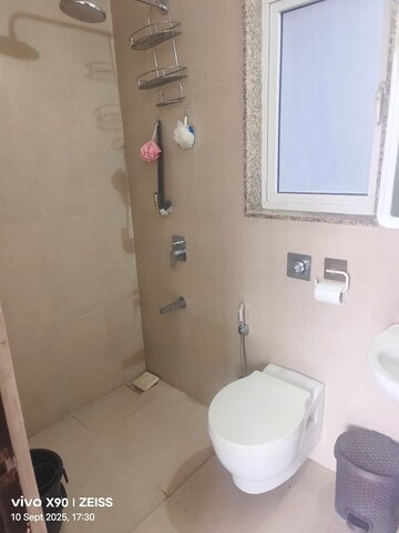 Bathroom in 1 BHK Apartment at Runwal Forests, Kanjurmarg West – for Rent