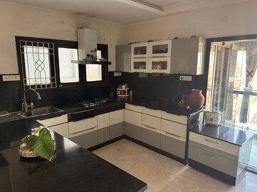 Kitchen in 3 BHK Apartment at Jubilee Hills – for Rent