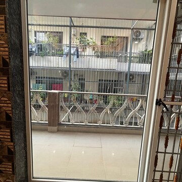 Balcony in 3 BHK Builder Floor at Ansal Florence Villa, Sushant Lok Iii – for Rent