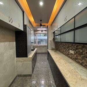 Kitchen in 3 BHK Builder Floor at Ansal Florence Villa, Sushant Lok Iii – for Rent