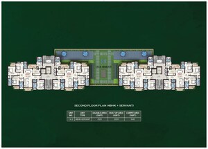 Floor Plan in 4 BHK Apartment at Raebareli Road – for Sale