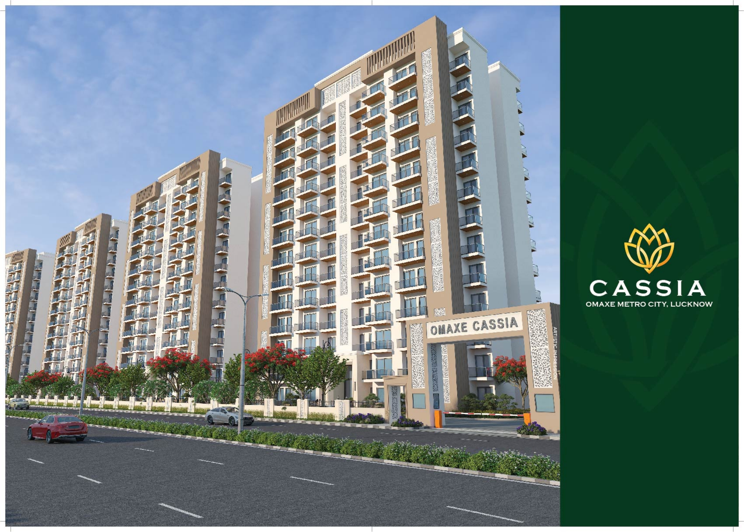 2 BHK + Study Room Apartment For Sale in Raebareli Road