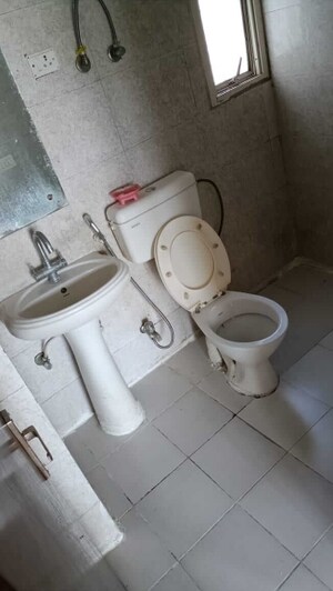 Bathroom in 2 BHK Apartment at Panchsheel Greens II, Sector 16 Greater Noida – for Rent